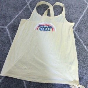 Yellow Roxy Tank Top